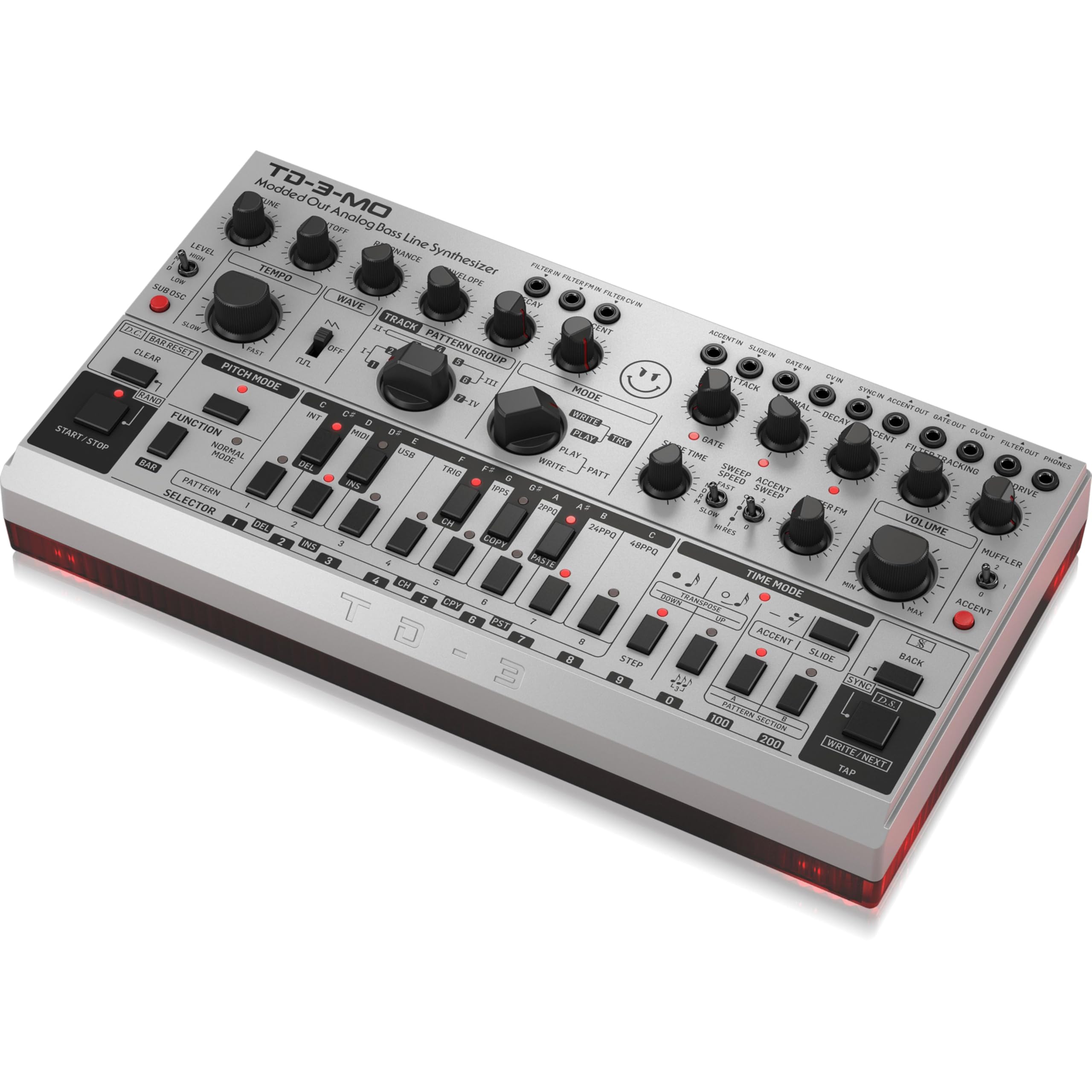 TD-3 アナログベースラインシンセサイザー Smile ver. Amazon | Behringer アナログベースラインシンセサイザー Modded