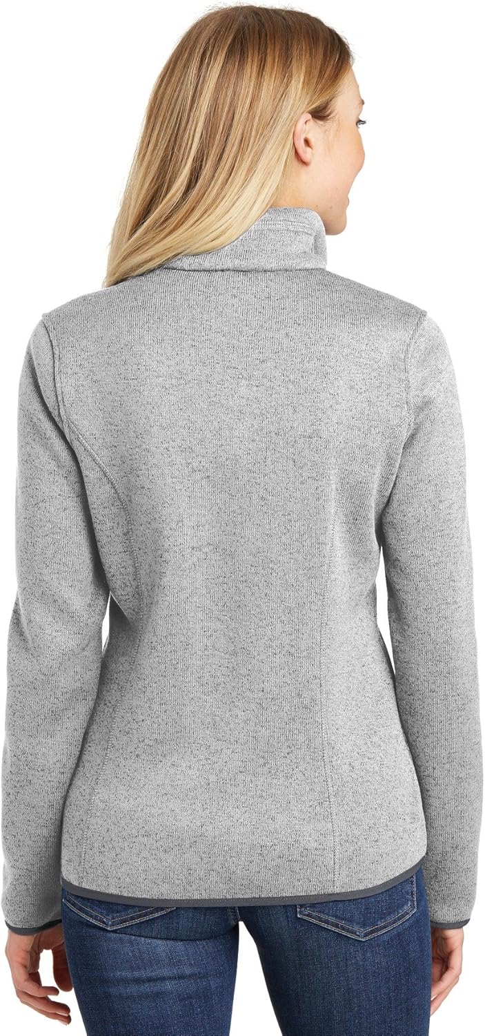 Port Authority ® Women's Sweater Fleece Jacket. L232 - Image 2