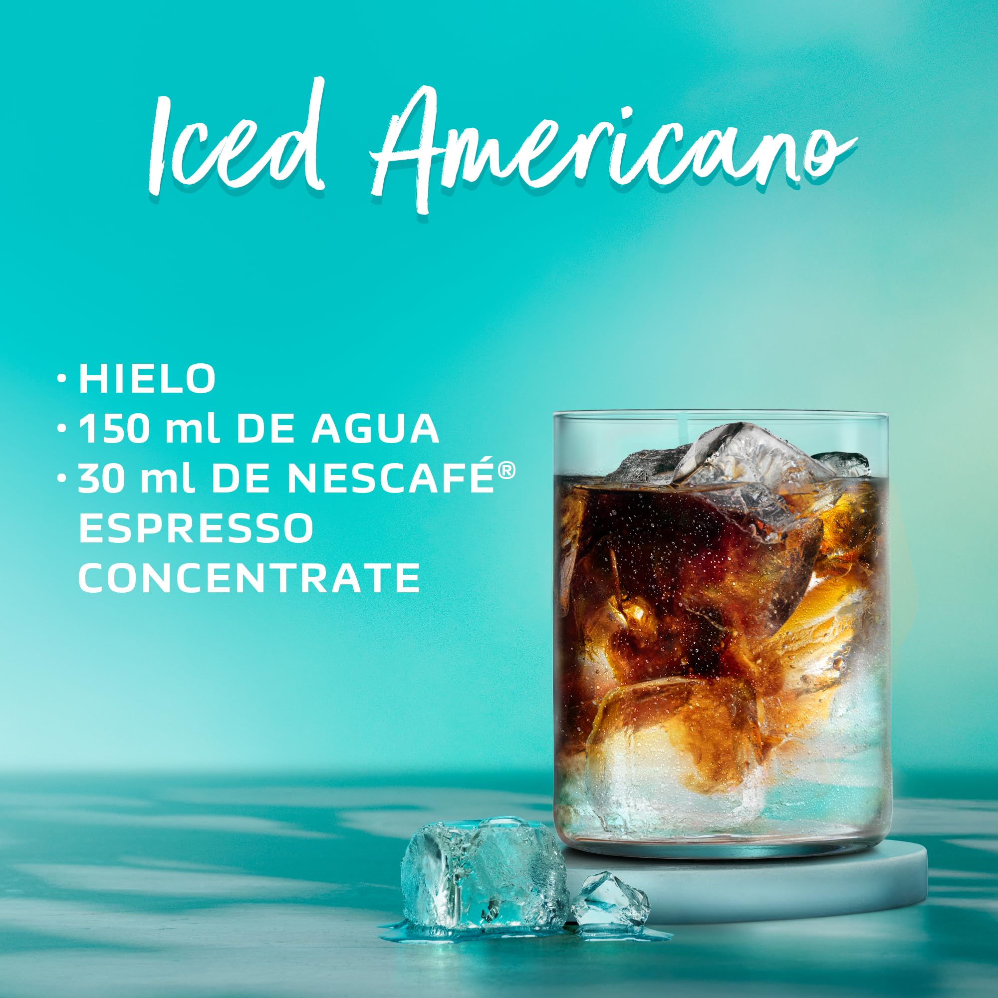 NESCAFÉ Espresso Concentrate Vainilla, con café Arábica y sabor vainilla, Concentrado de café líquido para iced coffee y lattes, Botella 500 ml