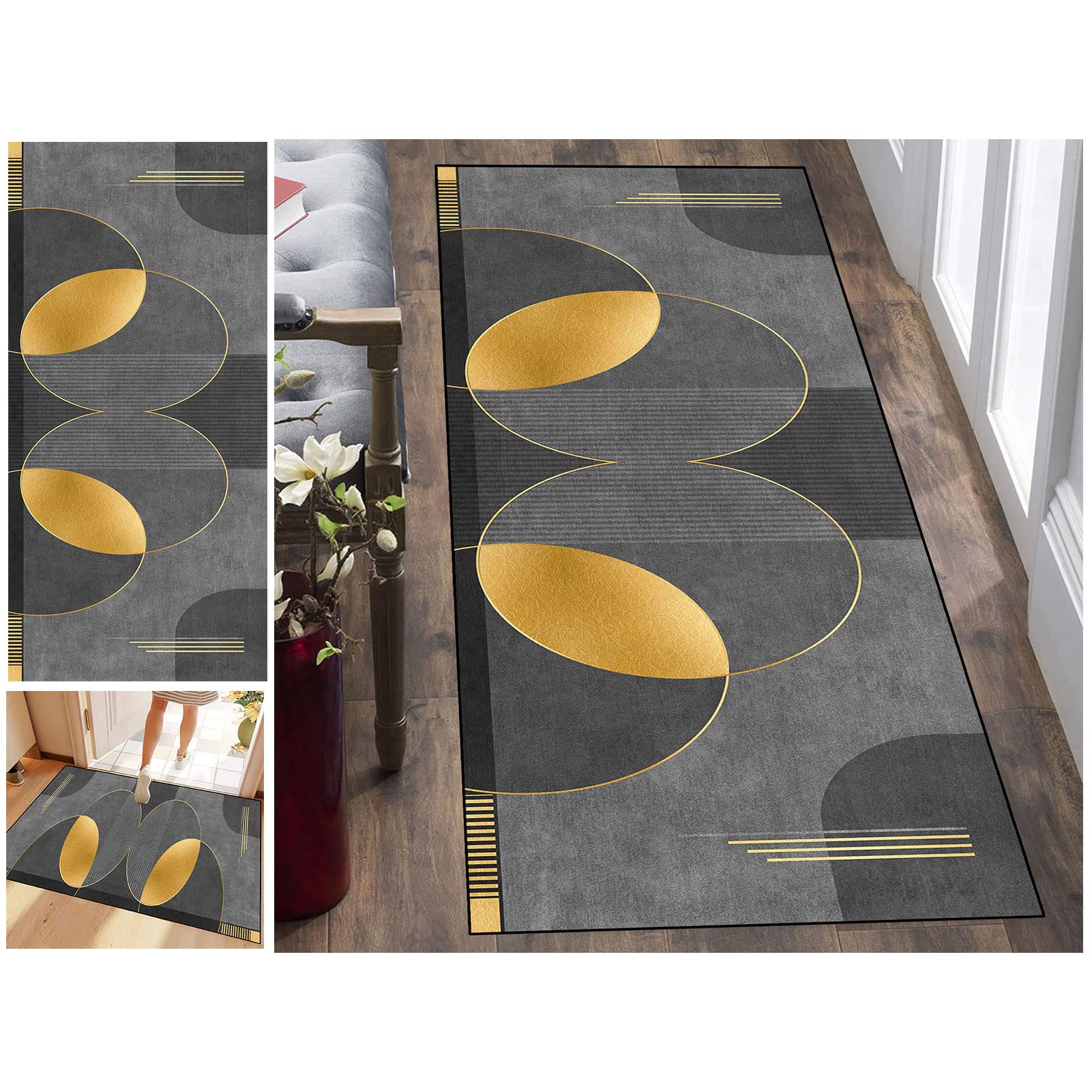 Tapis de couloir antidérapant fini les glissades avec ce revêtement lavable