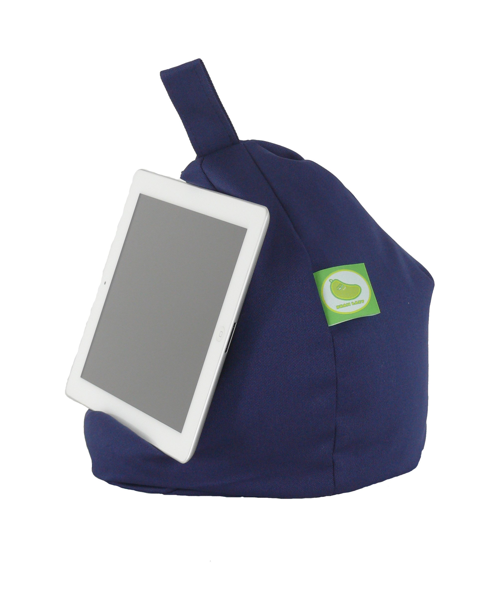 iPad, eReader & Book Mini Bean Bag By Bean Lazy Fits All tablets and eReaders - Navy