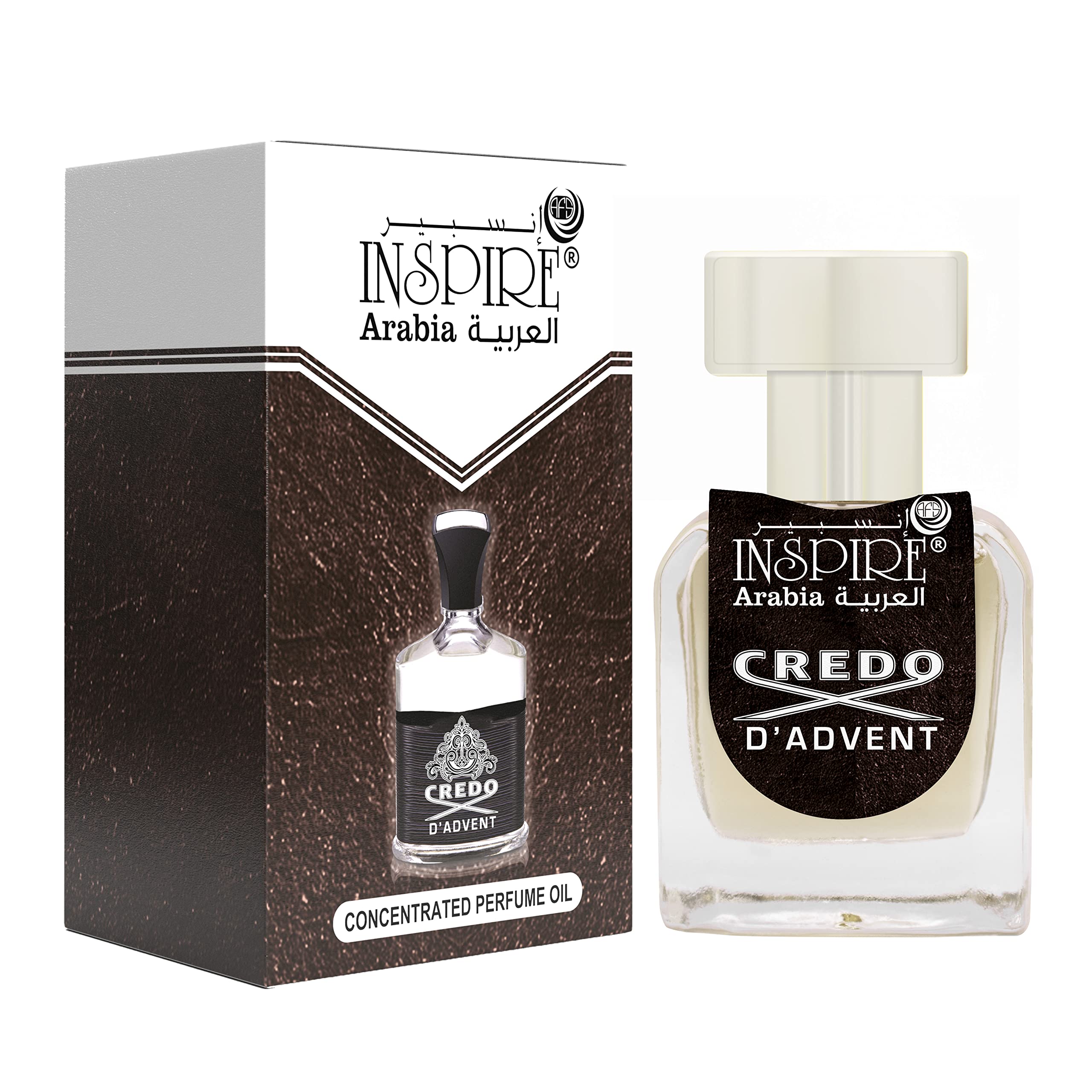 Creed CPO by Inspire Arabia – 20ML – Concentrated Perfume Oil For Unisex, Long-Lasting Attar Fragrance