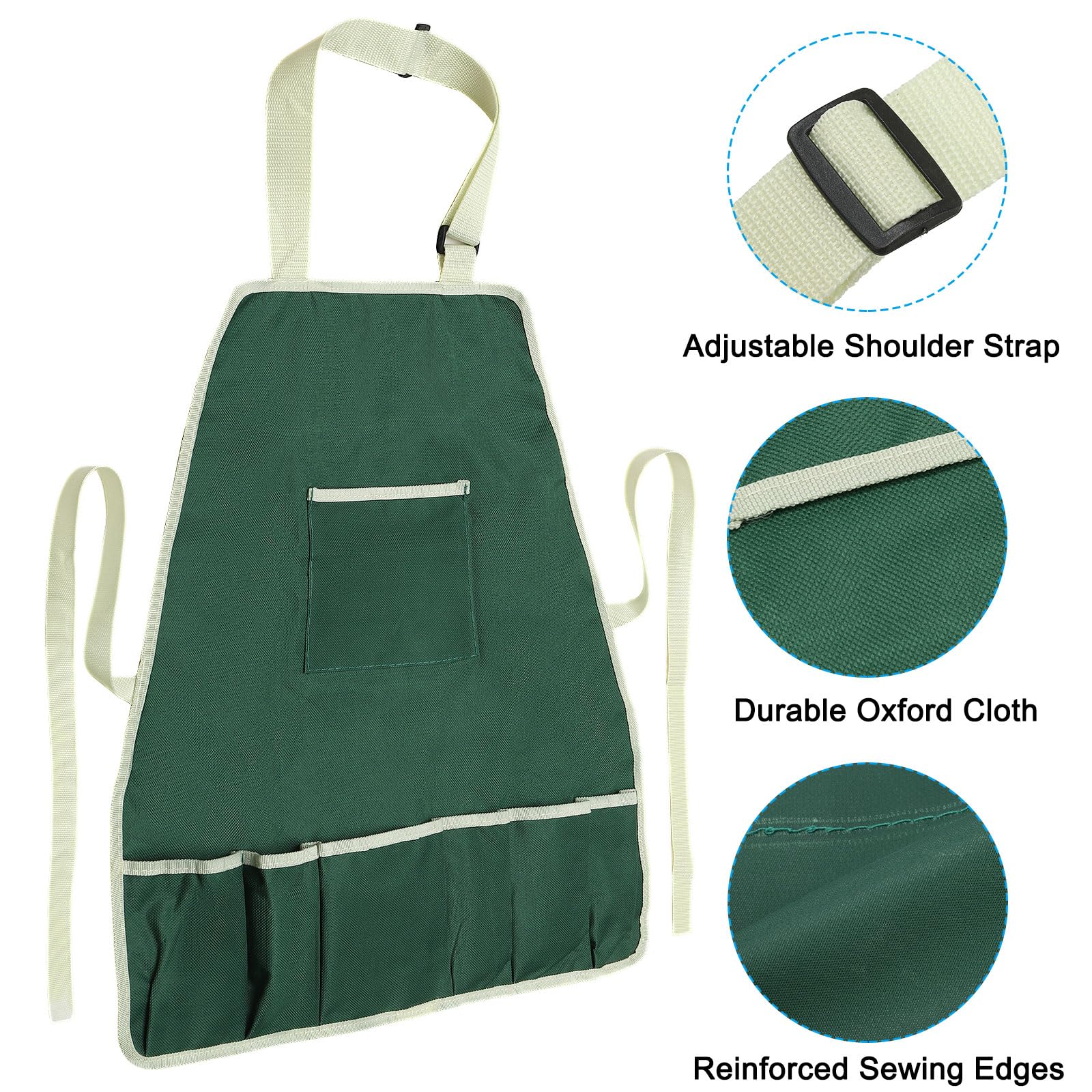 PATIKIL Gardening Apron with Pockets - Image 3