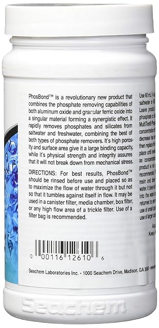 Foto 2 de 3 de Seachem PhosBond Eliminador de fosfato y silicato, 250 ml