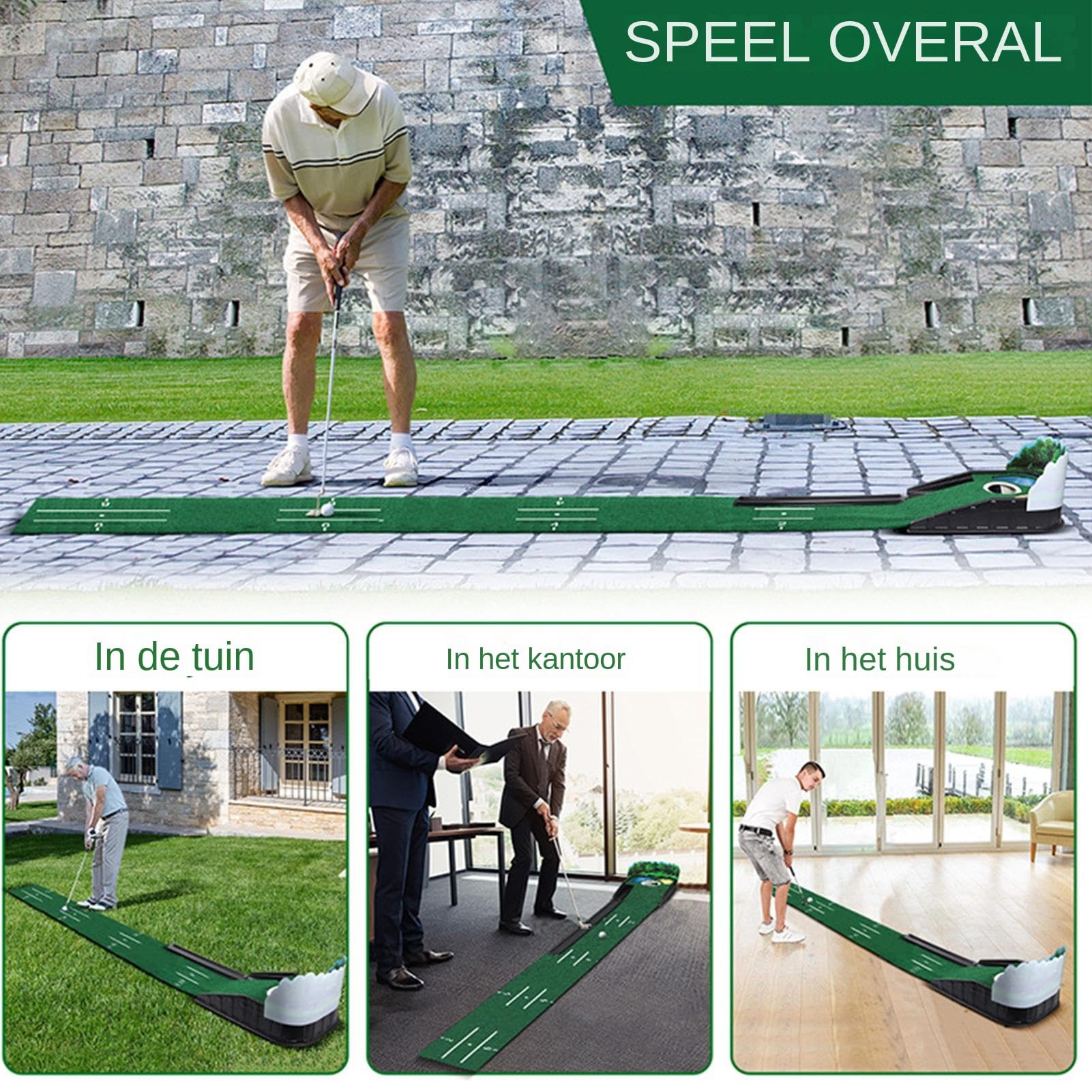 Golf Putting Green - Rilevamento swing, artificiale | Attrezzatura