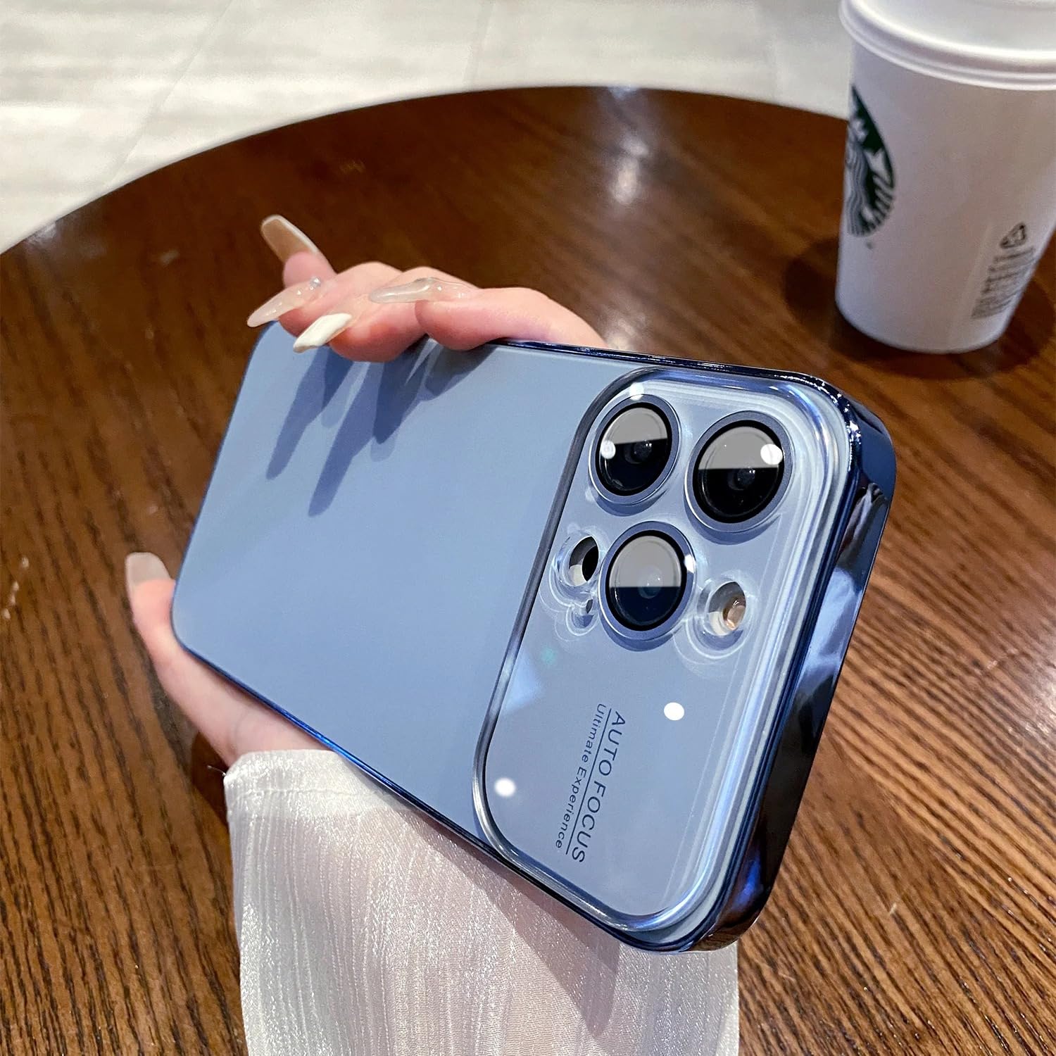 Apurb Store Back Cover for iPhone 13 Pro Auto Focus Case Soft Matte PC Glass Protective Camera Lens Plating TPU Cover for iPhone 13 Pro (Blue) (B0CP4BS7HN) Amazon Price History, Amazon Price Tracker