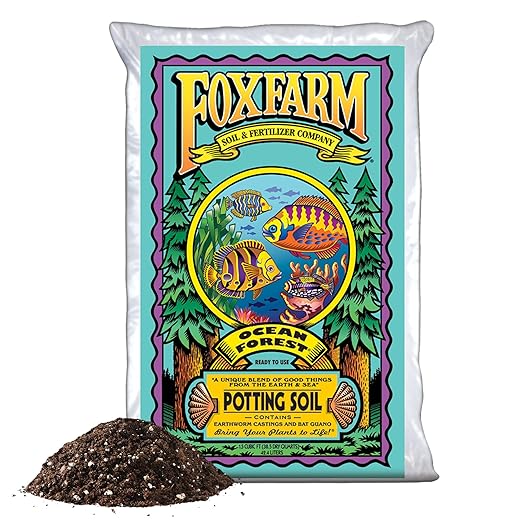 FoxFarm Ocean Forest Potting Soil – All-Purpose Container Mix, 1.5 Cubic Feet