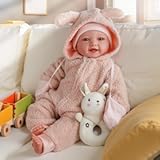 BABESIDE 15-Inch Soft Baby Doll with Baby Feeding Set – Easy to Hold with Cuddly Body – Realistic First Doll for Pretend Play & Toddler Gift