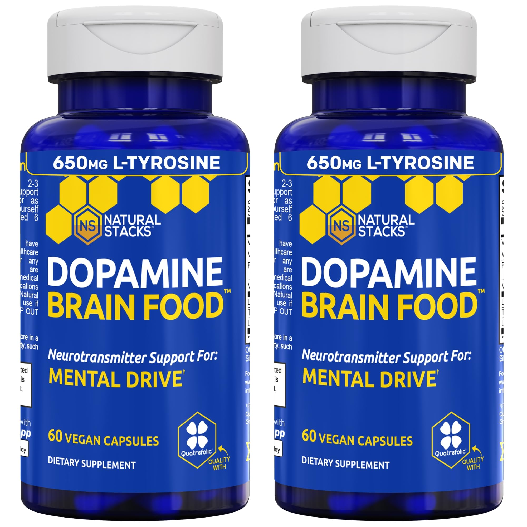 NATURAL STACKS Dopamine Brain Food