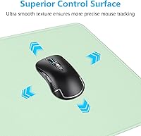 Vista 110 de Dapesuom Alfombrilla grande para mouse, alfombrilla de mouse para juegos extendida con bordes cosidos, alfombrillas de escritorio de tamaño completo