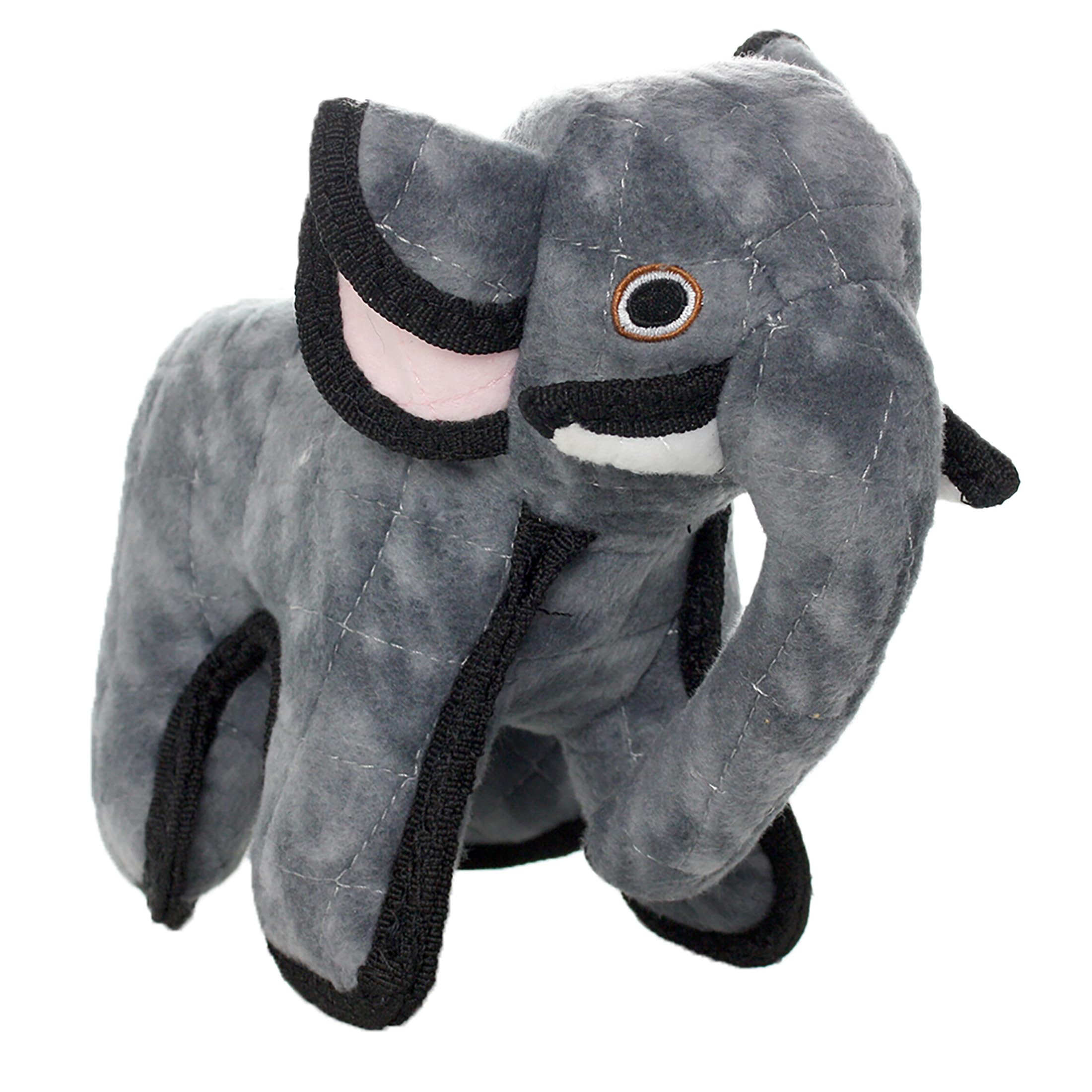 Tuffy Dog Chew Toy, Elephant Zoo Elefant, S, Small Breeds