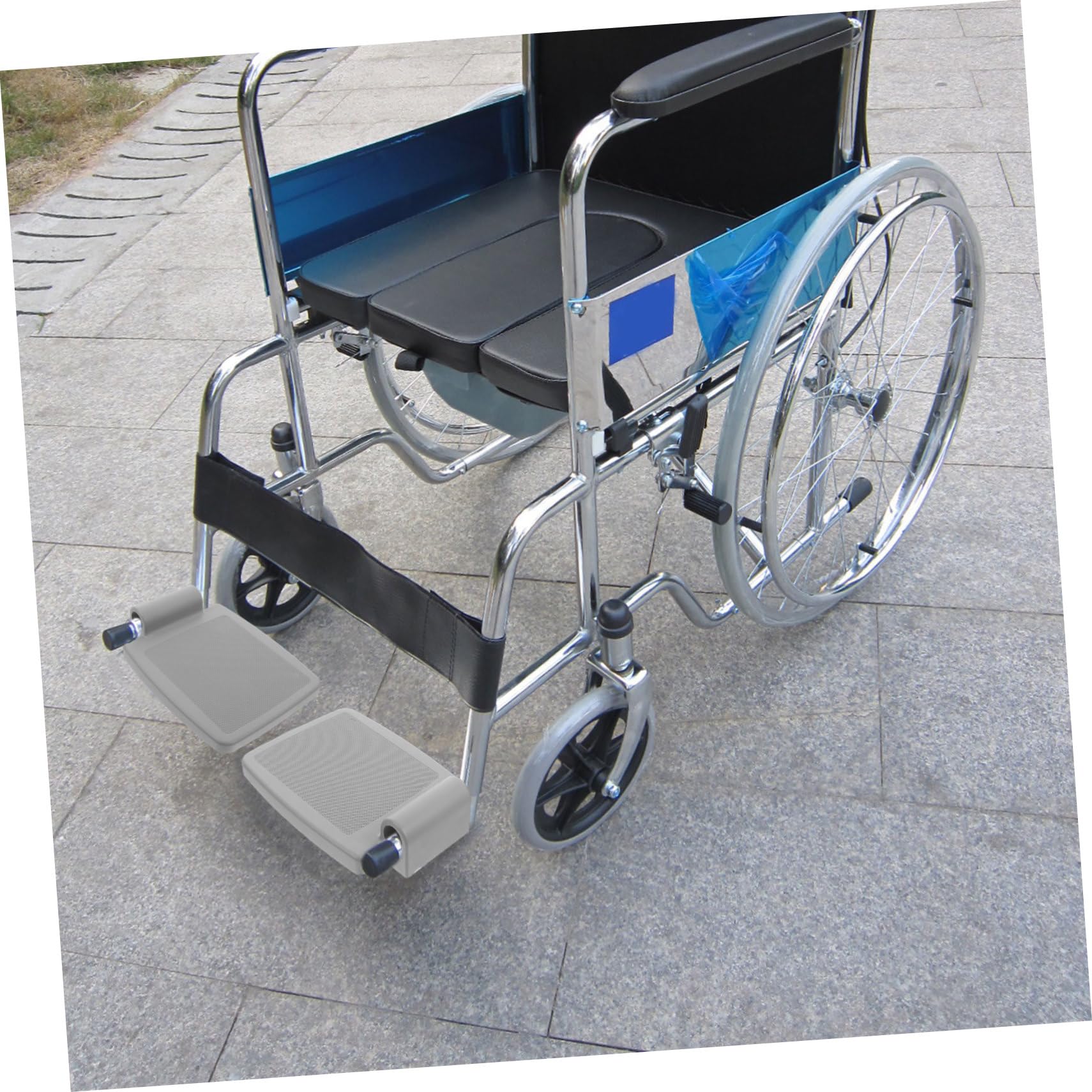 Healeved 10piezas Reposapiés De Rueda De Elevable Accesorios De Repuesto Para Sillas De Soporte Estable y Antideslizante