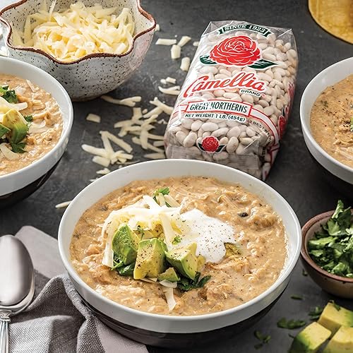 Miniatura 5 de Marca Camellia. - Frijol alubia, 1 libra (paquete de 2).