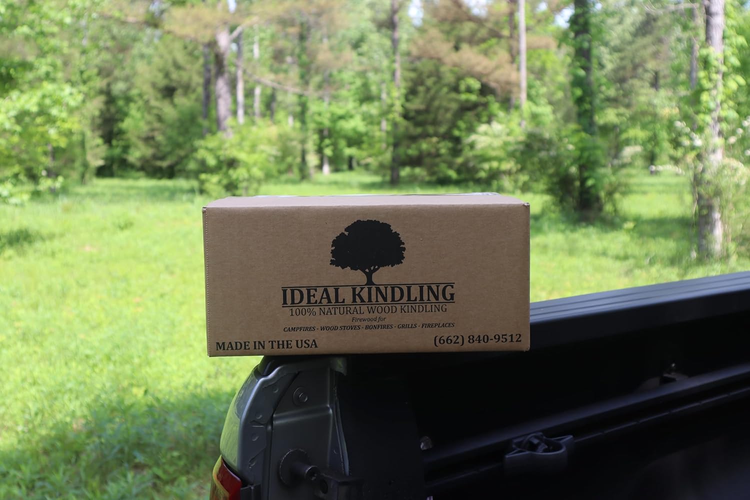 100% Natural Hardwood Kindling for Fire Starting, All Natural Wood, Burns Hot & Lasts Longer - 13lbs