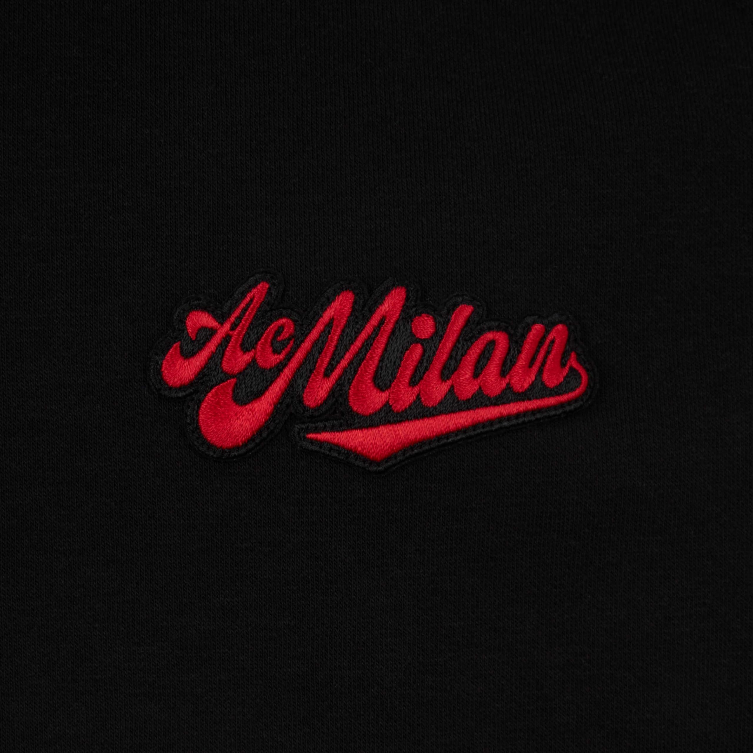 AC Milan Felpa Girocollo Nero Urban Collection II Taglia L