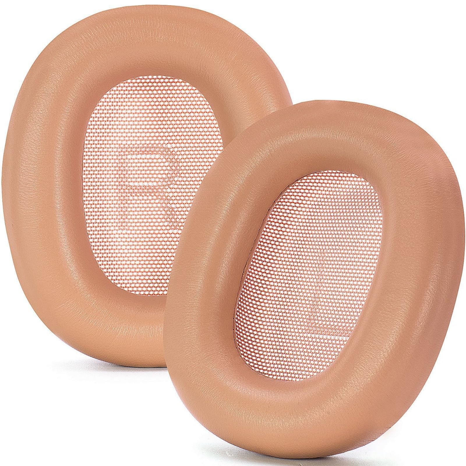 Almohadillas para los oídos, Almohadillas de Piel de Oveja, Funda de Cojines para los oídos, Orejeras de Espuma con Memoria para Auriculares H100, Cojines de Piel de Oveja, 1 par