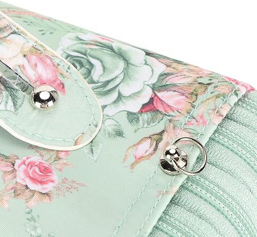 Miniatura 9 de Estuche para lápices de gran capacidad con 252 ranuras, soporte portátil de múltiples capas en oro rosa, almacenamiento extragrande, material de