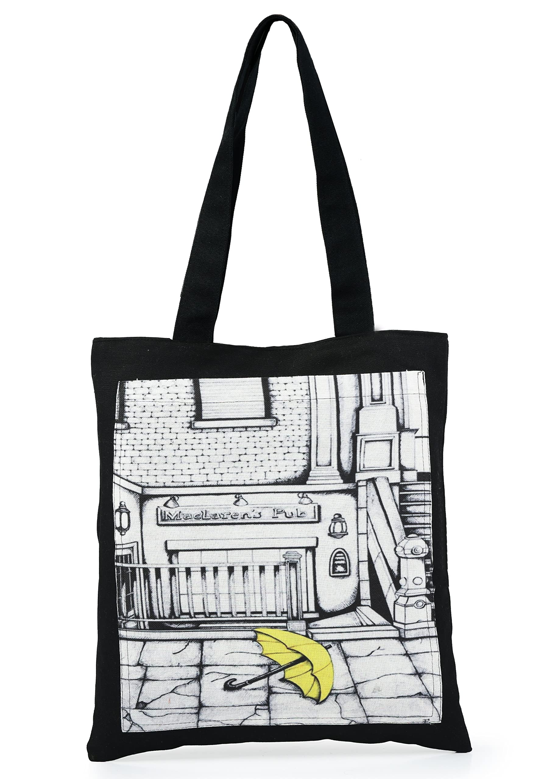 TSANTA Printed Canvas Tote Bag | Printed Handbag For Women | College Bag | Reusable Shopping Bag (UMBRELLA) (B0BQJ75W57) Amazon Price History, Amazon Price Tracker