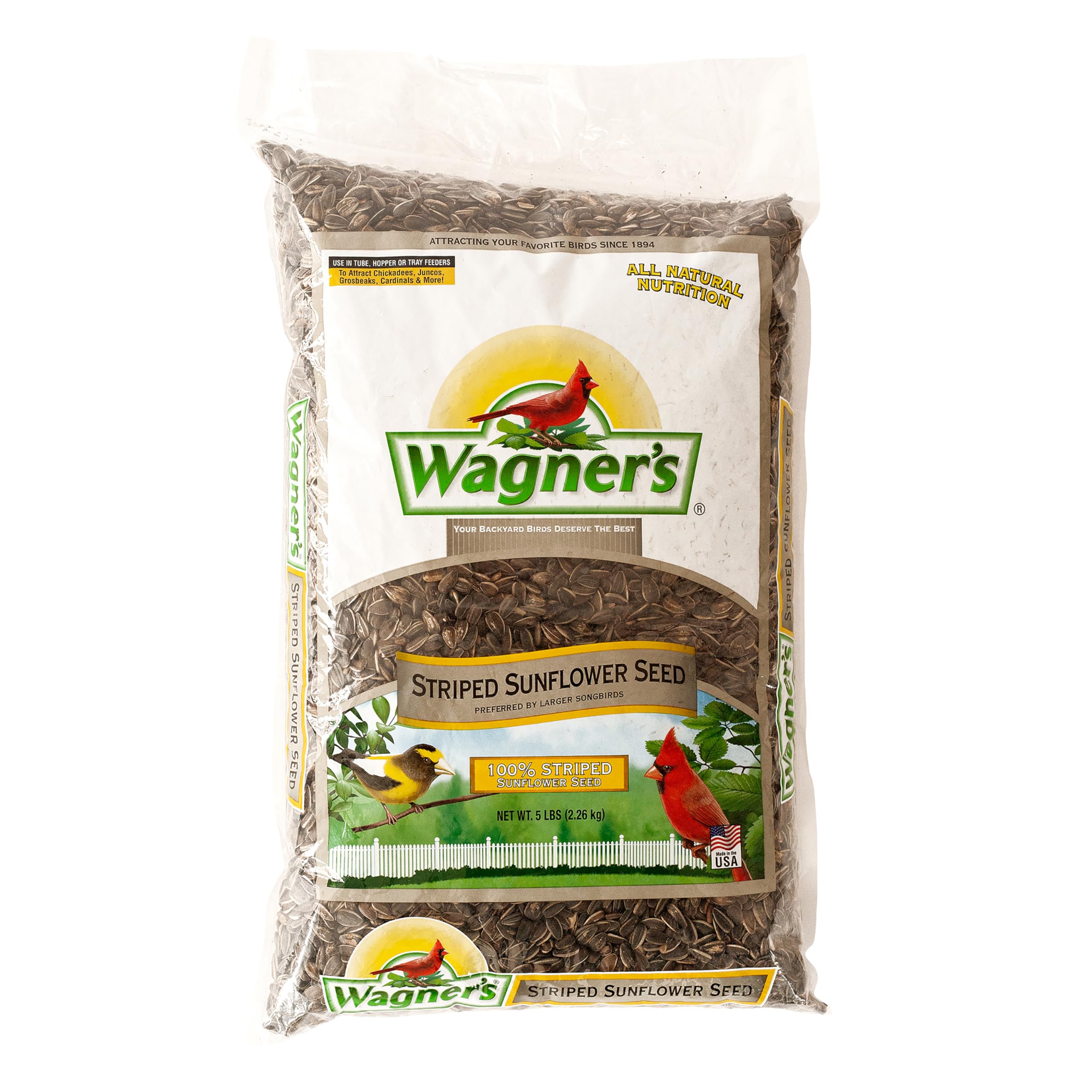 Wagner's Striped Sunflower Seed