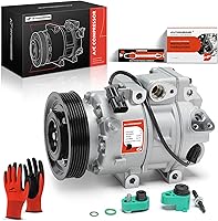 Vista 1 de A-Premium Compresor de CA compatible con Kia Sorento 2011-2015 V6 3.5L y Hyundai Santa Fe 2013-2018, Santa Fe XL 2013-2019 V6 3.3L, con embrague