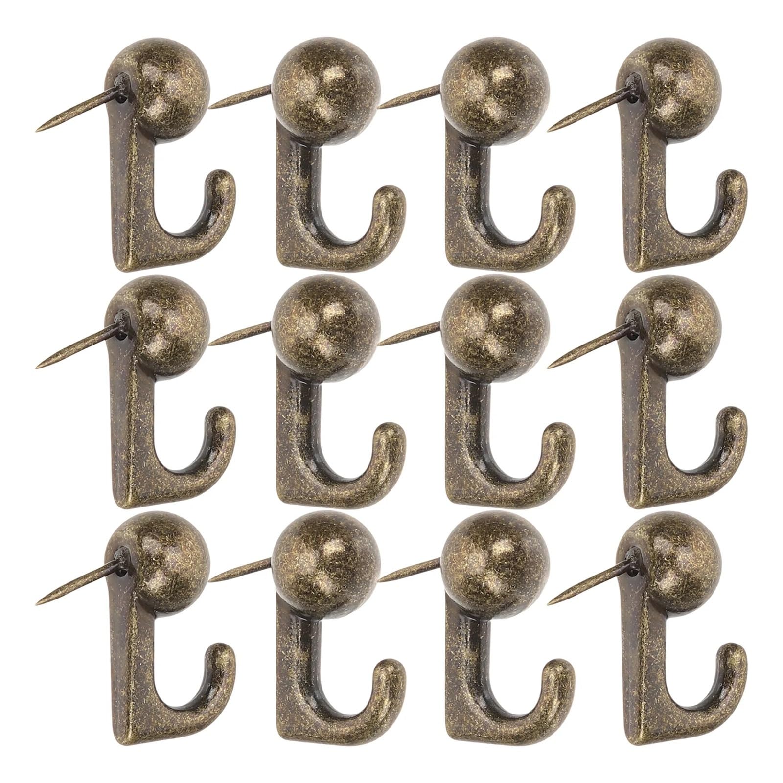 Cute Push Pins 30Pcs Push Pin Hooks Metal Wall Pins Decorative for Cork Board Picture Hanging Nails Thumb Tacks
