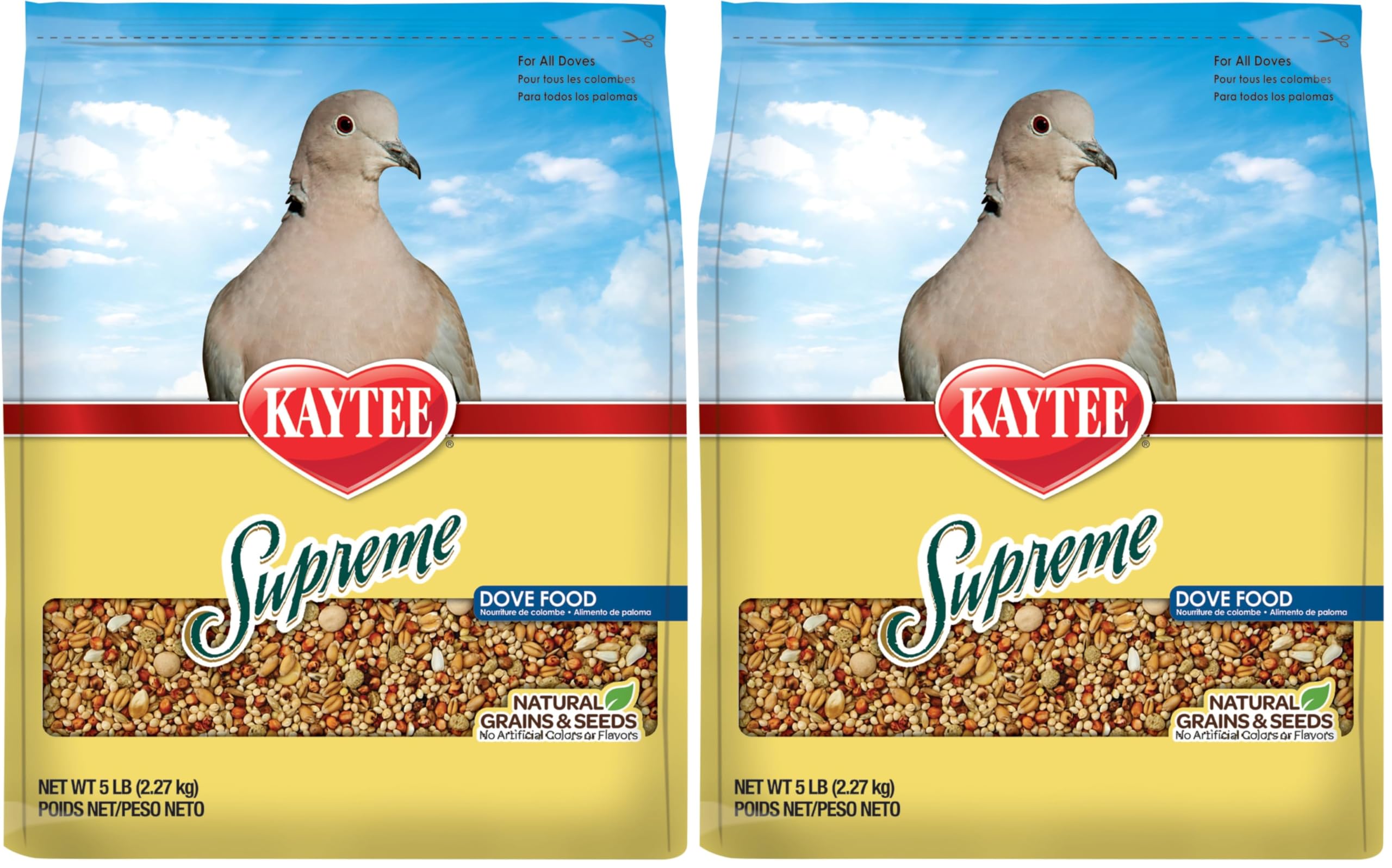 Kaytee Supreme Dove Food 5 pounds (Pack of 2)