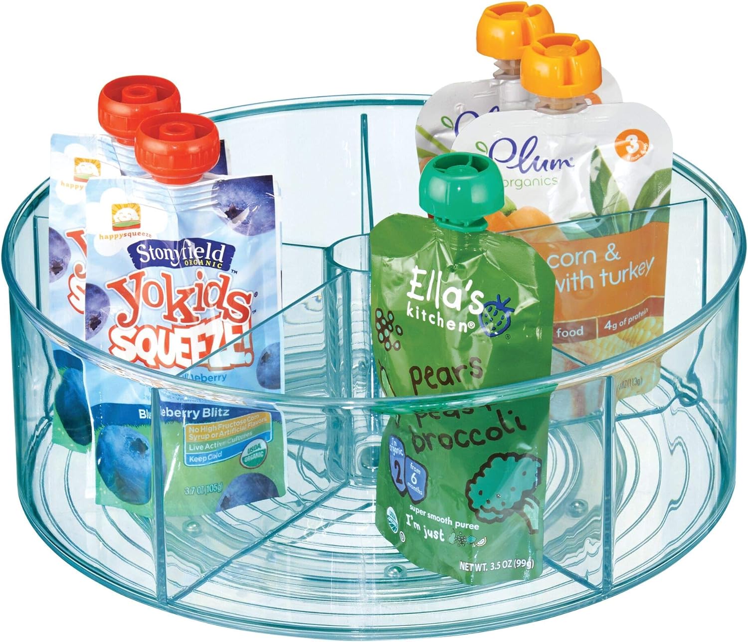 iDesign Linus Turntable, Blue