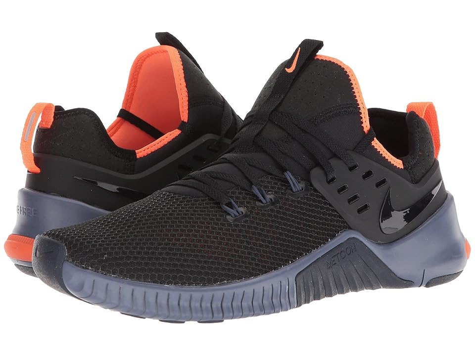 

Nike Metcon Free (Black/Thunder Blue/Hyper Crimson) Men's Cross Training Shoes