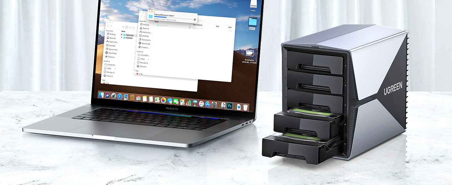 UGREEN HDDケース 3.5インチ 5Bay RAID0-5対応 Amazon.co.jp: 【RAID機能対応】 UGREEN HDD ケース 3.5インチ 5Bay
