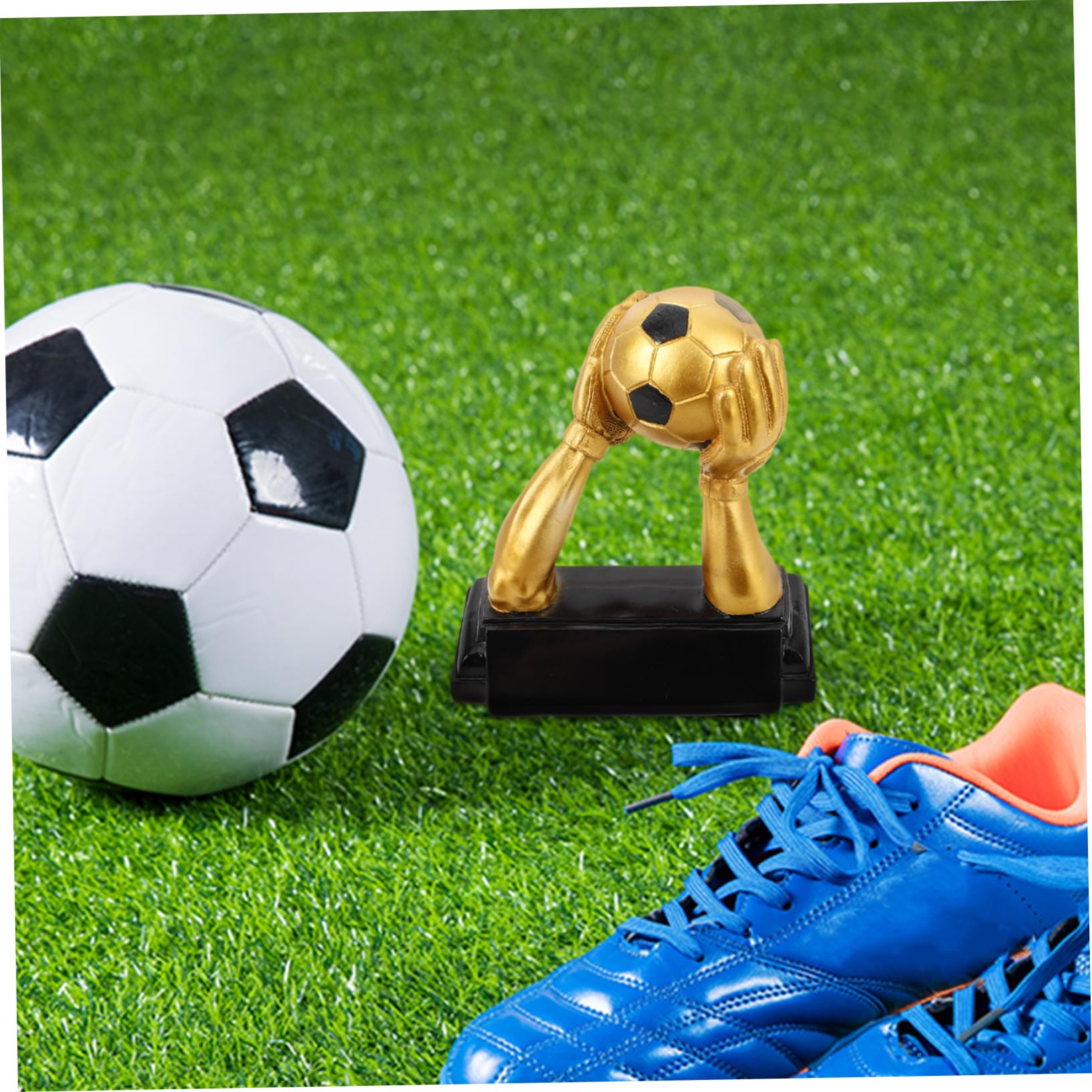 Fußball-trophäe Für Torhüter Goldene Auszeichnung Für Herausragende Leistungen Im Sport Robuste Resin-Konstruktion Für Wettbewerbe Und Turniere Ausgefallenes Design Mit