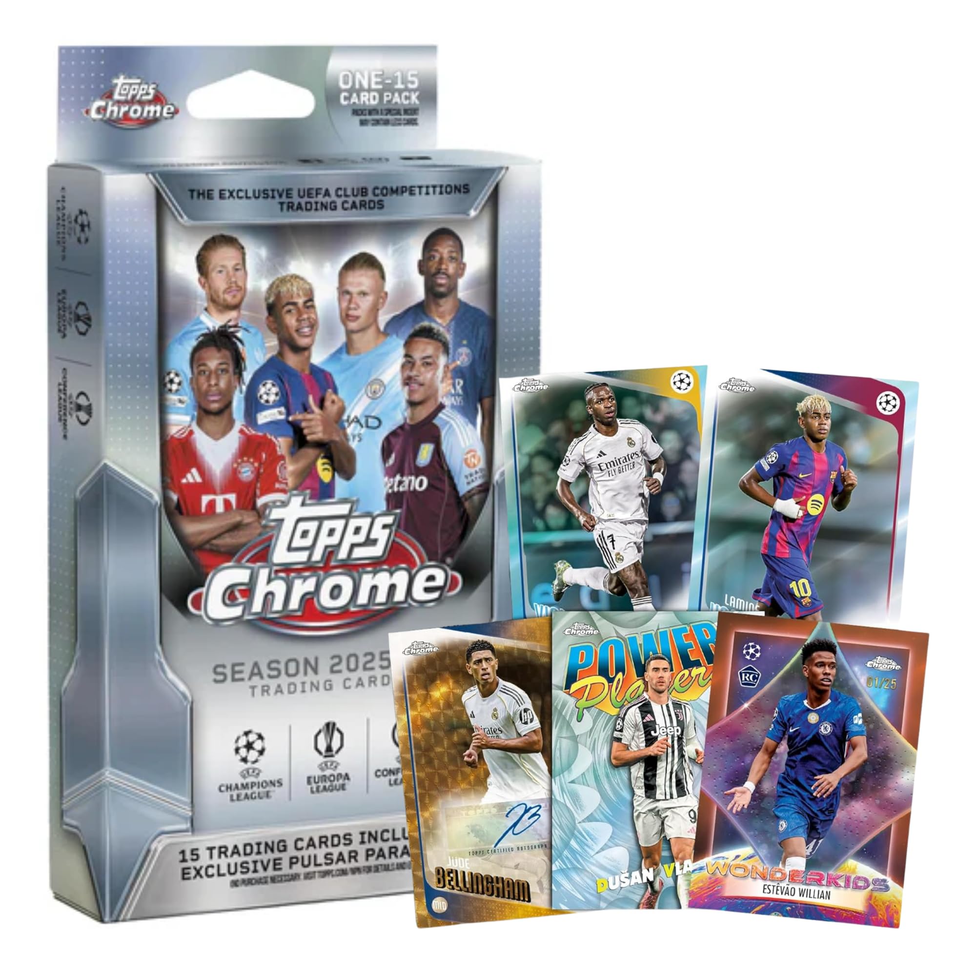 Topps UCC Chrome 25/26 Hanger Pack