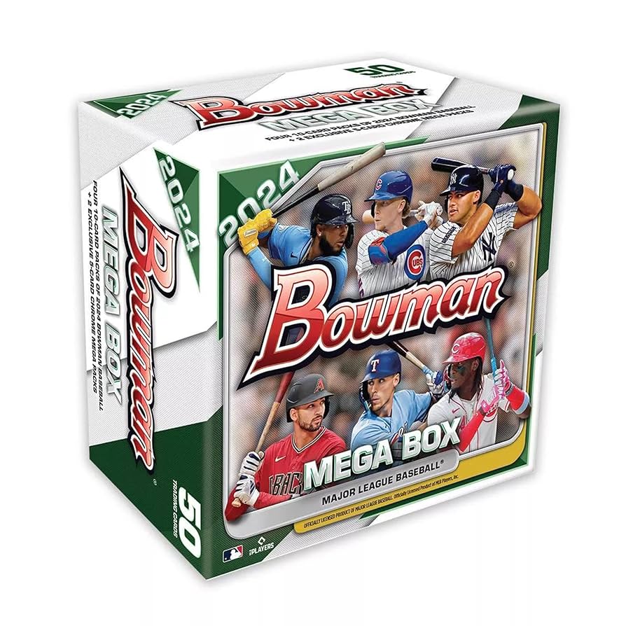 その他 Bowman Mega Box 2024 Amazon.com: 2024 Bowman Baseball Trading Card Mega Box