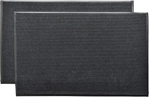 Miniatura 9 de iCustomRug - Alfombra de vinilo resistente para interiores y exteriores, impermeable, de uso general, acanalada, antideslizante, de 70 tamaños