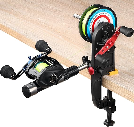 PLUSINNO Fishing Line Spooler Spooling Station System