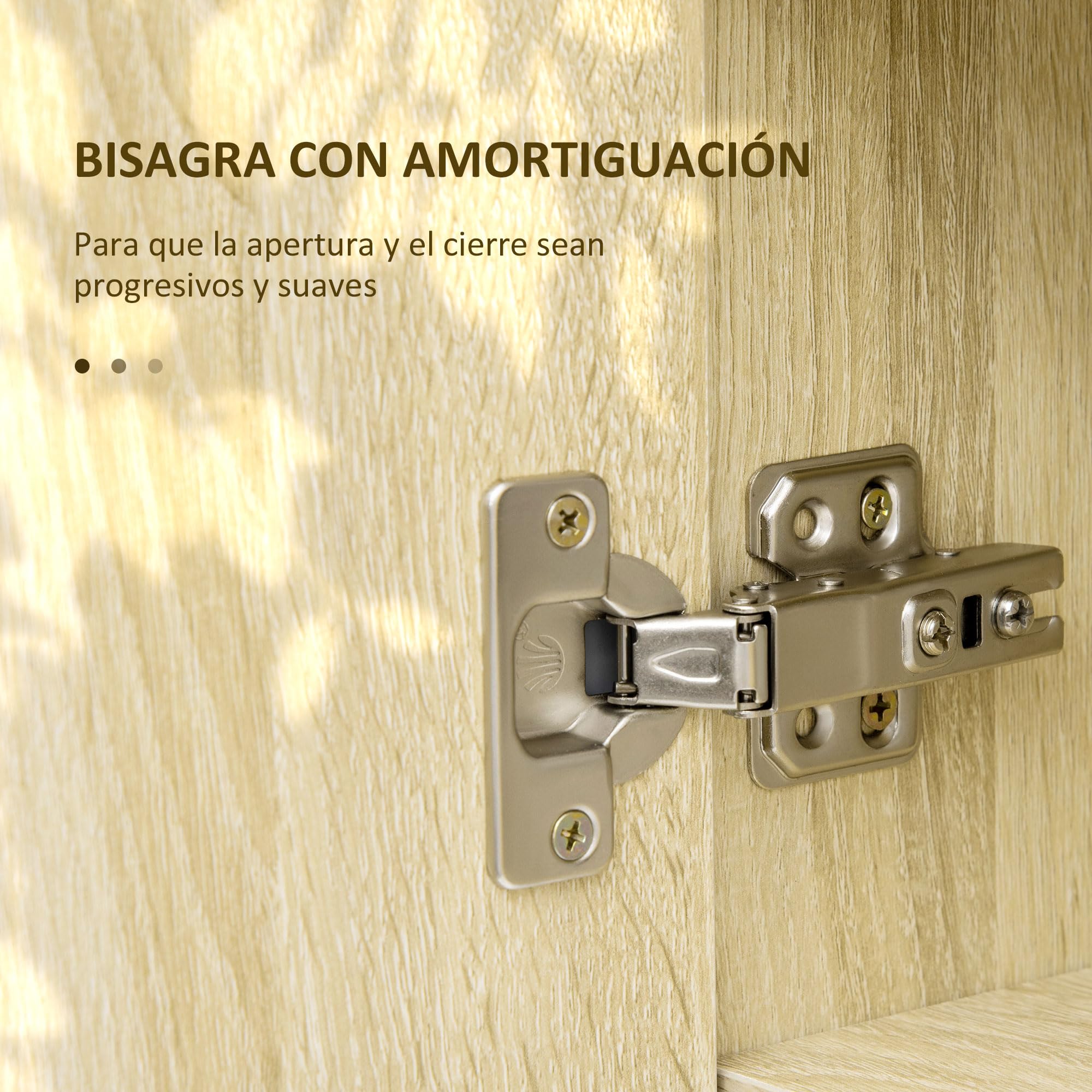 kleankin Armario de Baño con Espejo Armario de Pared con 1 Puerta Estante Ajustable Toallero y Compartimento Mueble de Baño Colgante para Salón 60x15x70 cm Roble