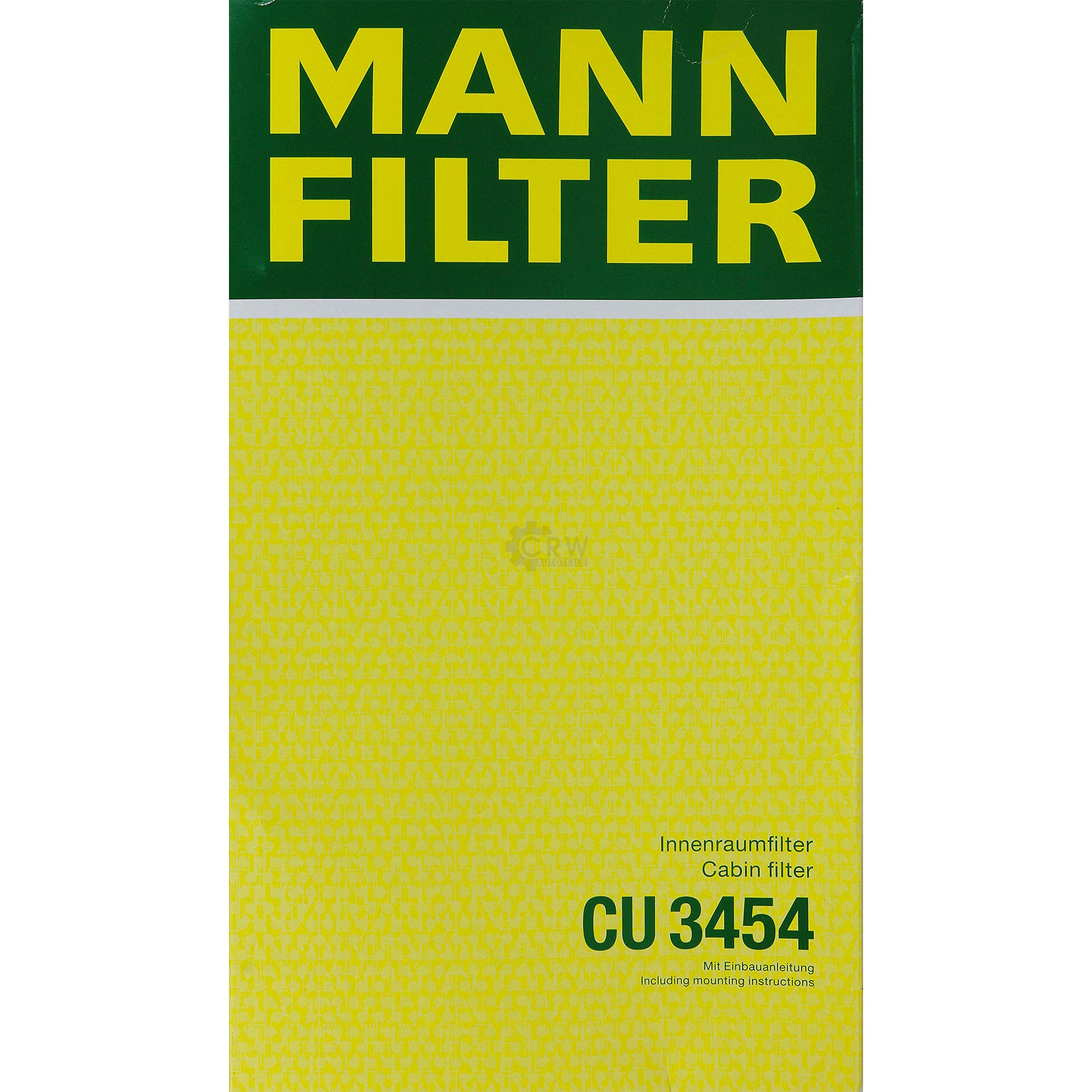 Paquete de inspección Kit de mantenimiento de filtros con filtro de aceite W 79, filtro de aire C 3251/1, filtro de combustible PU 731 x, filtro de habitáculo CU 3454, tornillo de cierre
