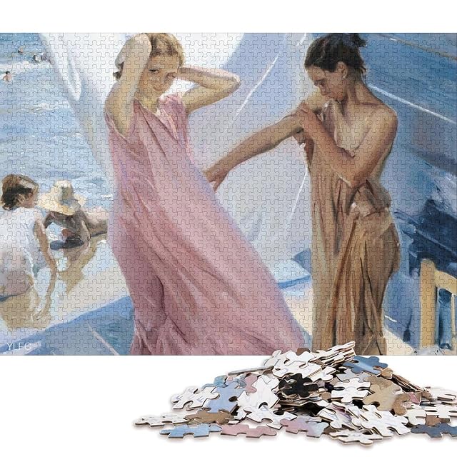Foto 8 de 8 de Joaquín Sorolla Y Bastida Rompecabezas Pinturaarte De Madera1000 Piezas