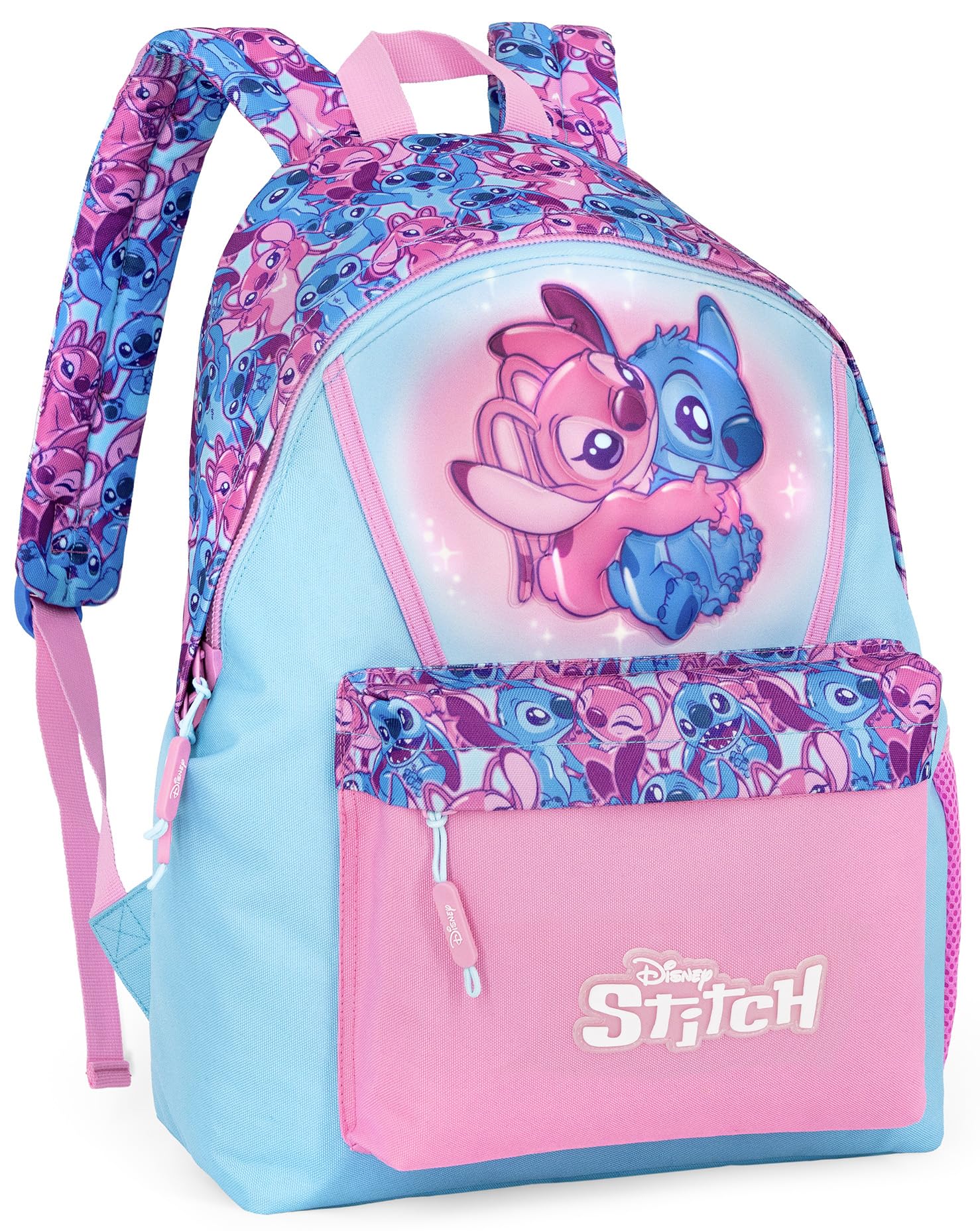 Sac à dos scolaire enfant 41 × 31 × 18 cm – idéal CP, CE1, CE2, CM1, CM2 – style cartable léger et résistant, bretelles rembourrées, poches pratiques, porte-bouteille – Idée Cadeau Fille et Garçon