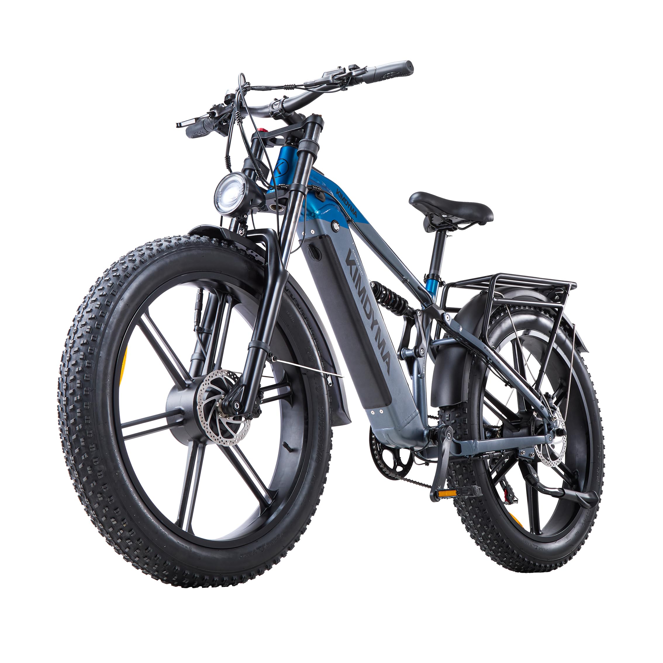 Bici Elettrica Mountain Bike Full Suspension | Batteria 48V 20Ah Autonomia fino a 160 km | Motore 80Nm | Modelli K1/K2/K3 per Uomo e Donna - E-MTB