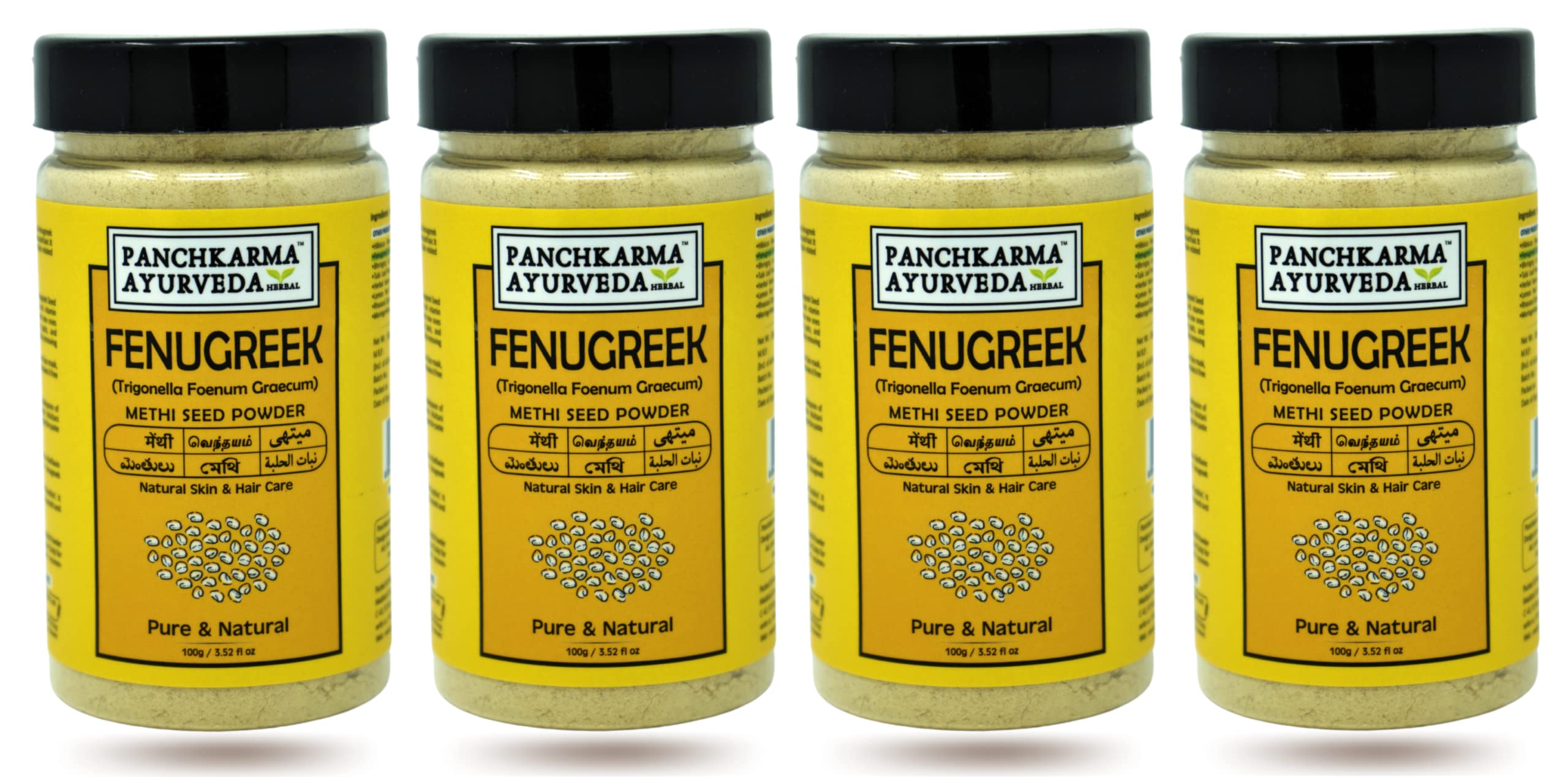 Herbal & Natural Fenugreek Seed Powder (Methi Seed Powder) For Face Pack And Hair Shine Anti-Hair-Fall Anti-Dandruff Hair Pack (400g)-picture-50