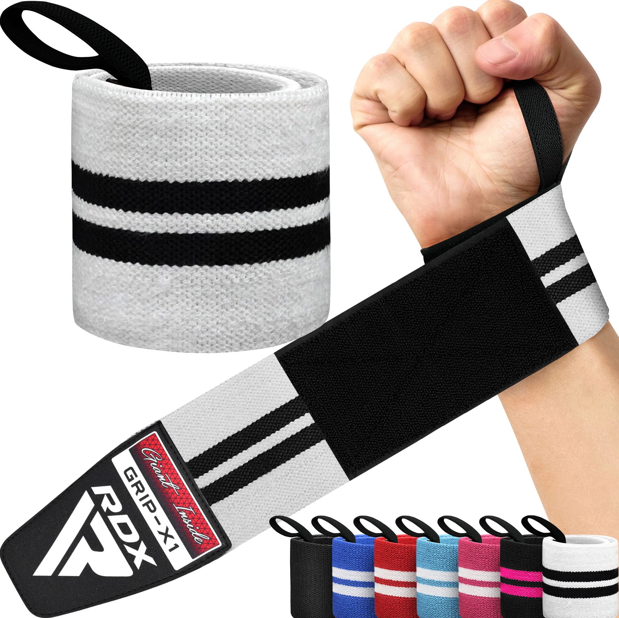 RDX Sangle Musculation Poignet Bandes | Approuvé par IPL et USPA | Gym Straps pour Haltérophilie, Gymnastique, Culturisme | Wris