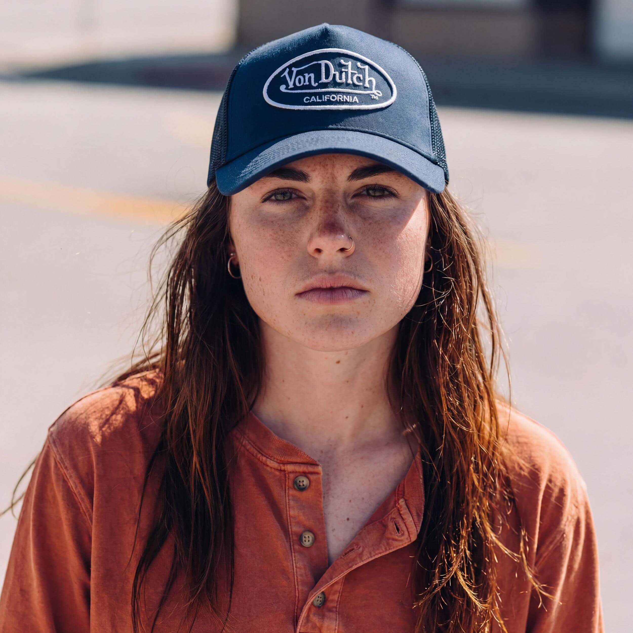 Von Dutch Trucker Cap Classic Blue