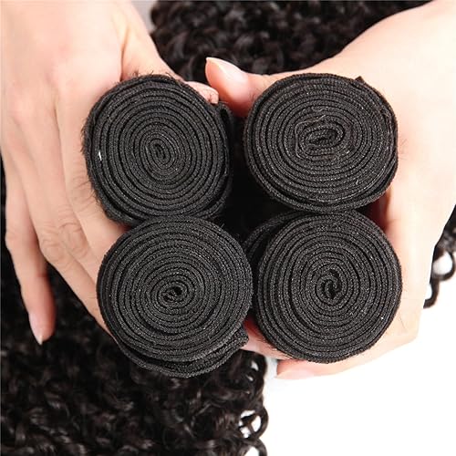 Miniatura 6 de ISEE Hair 9A grado mongol rizado extensiones de pelo virgen paquete de cabello humano un paquete rizado rizado virgen 100  cabello humano