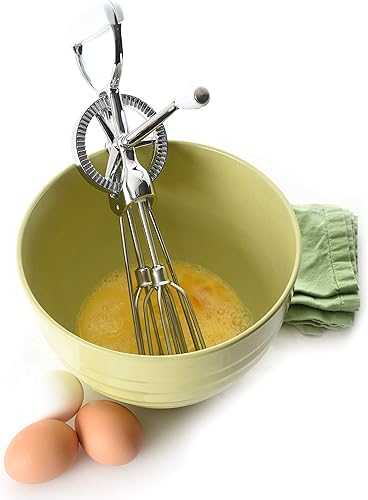 Miniatura 6 de Norpro Egg Beater - Batidora clásica de acero inoxidable 1810 de 12 pulgadas