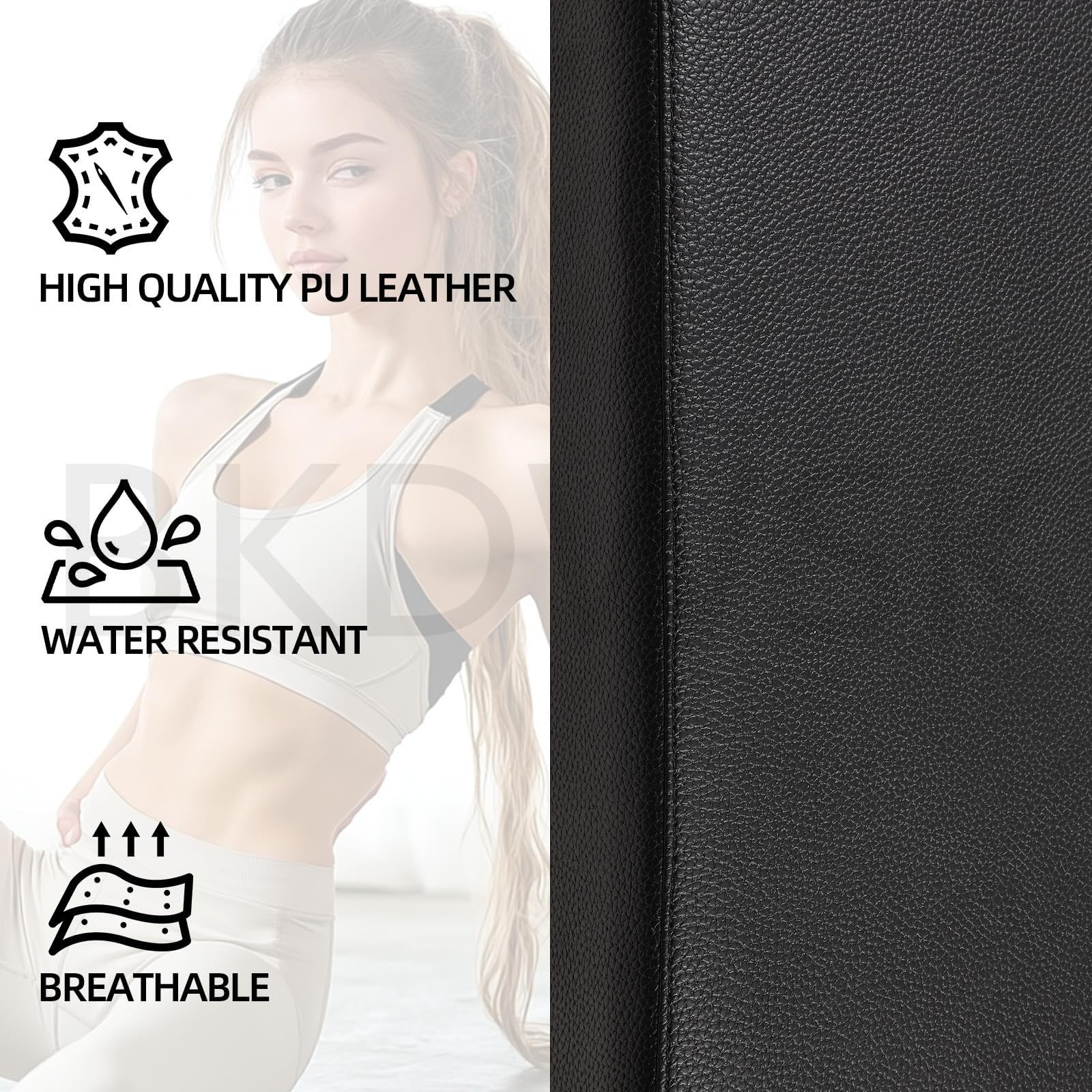Pilates Sitting Box, 67 X 42 X 24 Cm, Accessori per Riformatori di Pilates per Esercizi per Migliorare la Gamma di Movimento, Flessibilità e Forza,A