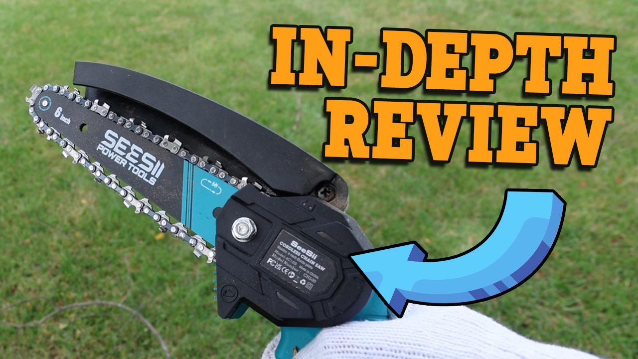 Watch IN-DEPTH REVIEW & TESTING with the Seesii Handheld Chainsaw