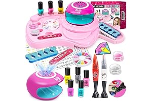Girls Nail Polish Set: The Perfect Nail Art Kit for Kids Ages 7-12