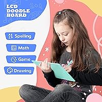 Vista 2 de BELLOCHIDDO LCD Writing Tablet for Kids, Toddler Educational Toys Drawing Tablet 8.5 Inch Doodle Board, Drawing Board, Travel Toys Christmas