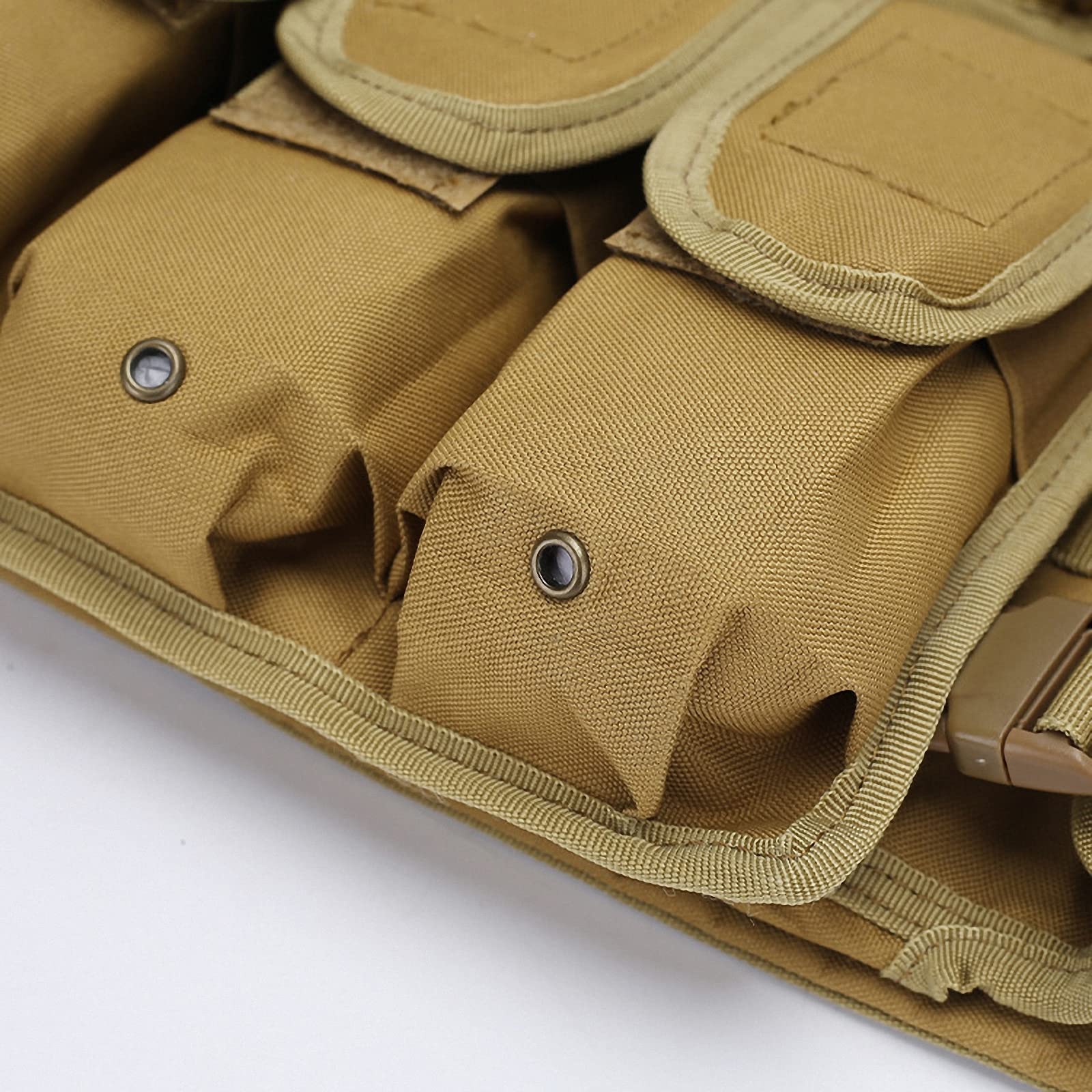 Gilet tattico Leggero,platecarrier Combattimento Vero e Proprio per addestramento all'aperto sul Campo,Giubbotto Pettorina da tiro CS-Fan Militare,Gioco di Sopravvivenza