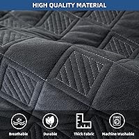 Vista 3 de Eismodra Fundas para brazos de silla, funda de sofá para sofá reclinable, sillón reclinable, gatos y perros, funda antideslizante para reposabrazos